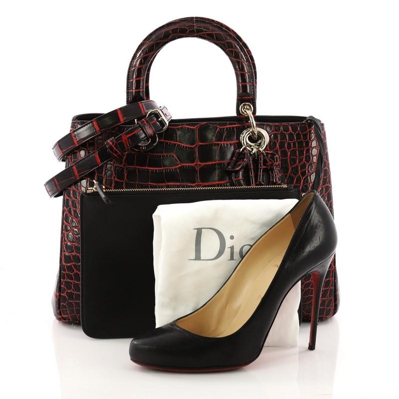 Dior croc bag sales