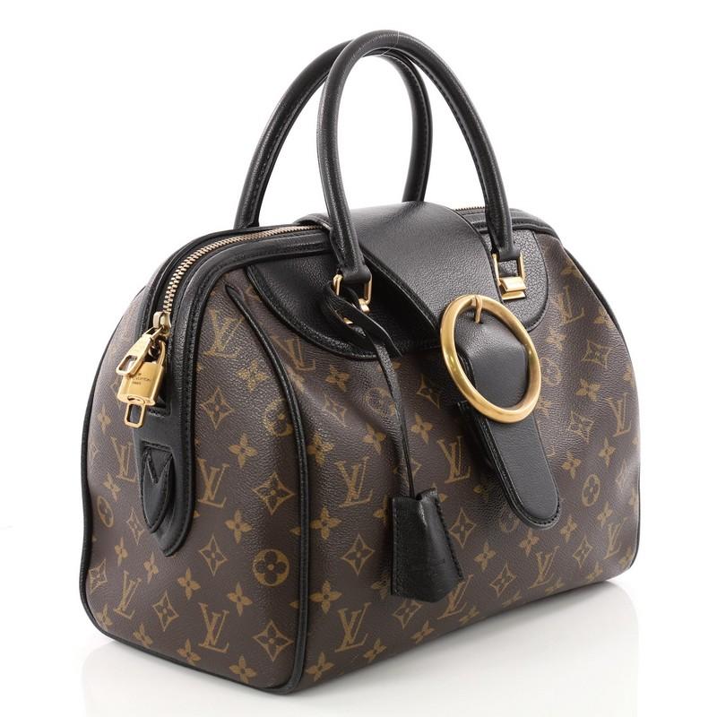 Black Louis Vuitton Speedy Handbag Limited Edition Golden Arrow