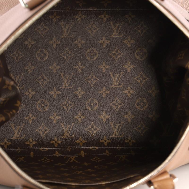 Brown Louis Vuitton Doctor Bag Taurillon Leather