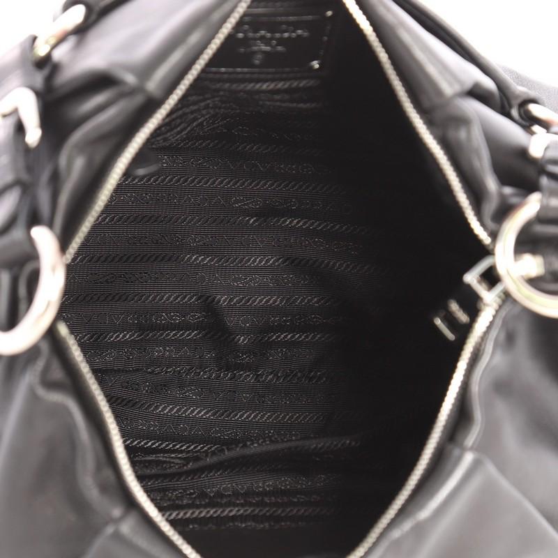 Prada Pleated Hobo Soft Calfskin Large 1