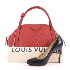 Louis Vuitton Marais Handbag Monogram Empreinte Leather MM