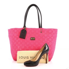 Louis Vuitton Scuba Tote Monogram Embossed Neoprene MM