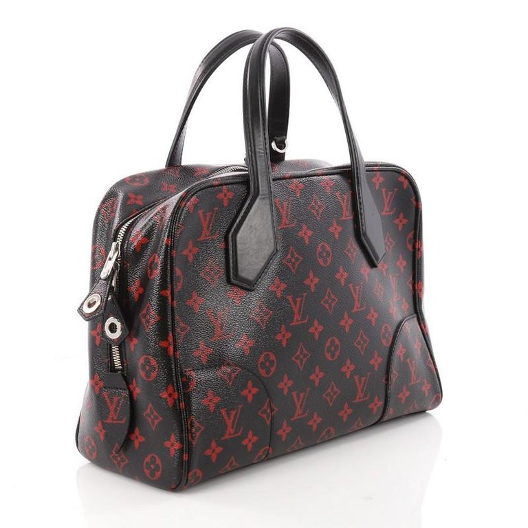 Louis Vuitton Black And Red Monogram Infrarouge Dora Soft BB Silver  Hardware, 2015 Available For Immediate Sale At Sotheby's