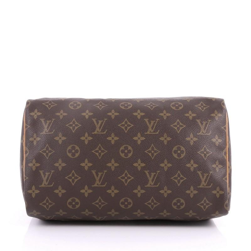 Women's or Men's Louis Vuitton Speedy Handbag Monogram Canvas 30