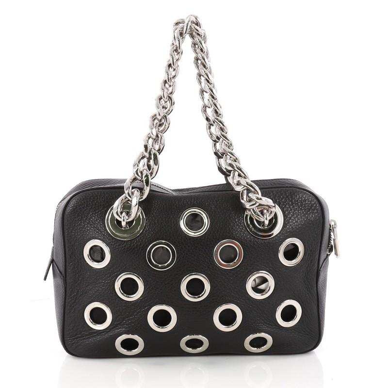 grommet handbag