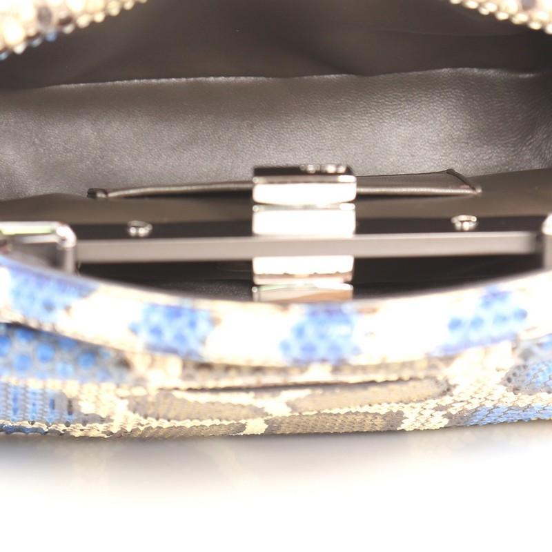Fendi Peekaboo Handbag Python Mini 1