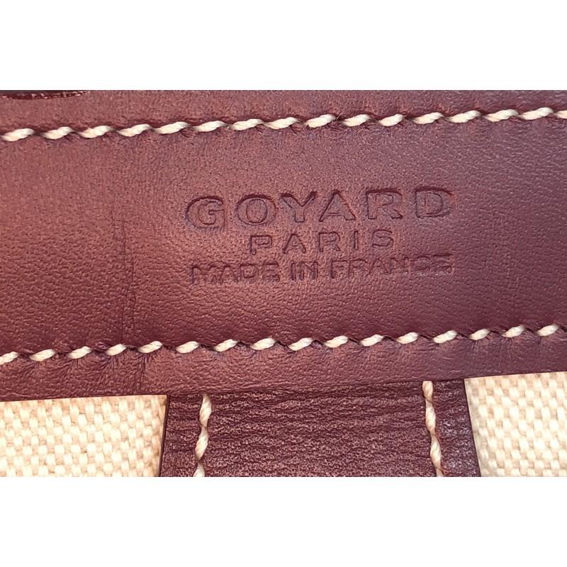 Goyard Bellechasse Leather PM Bag  In Good Condition In NY, NY