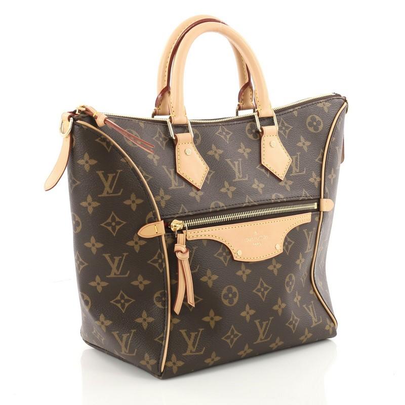 Black Louis Vuitton Tournelle Tote Monogram Canvas PM
