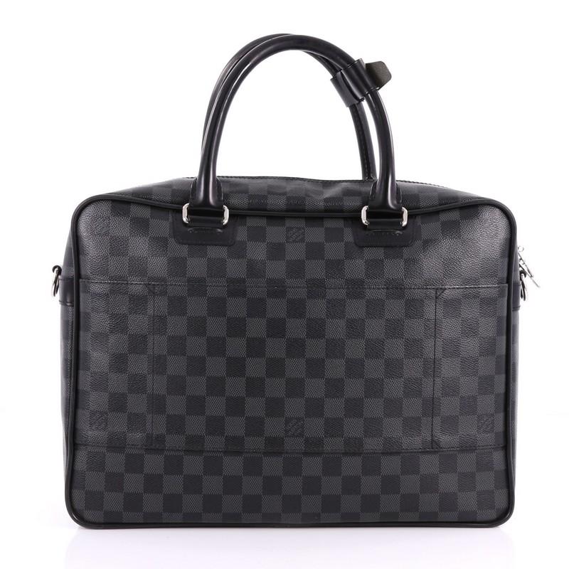Louis Vuitton Icare Laptop Bag Damier Graphite In Good Condition In NY, NY