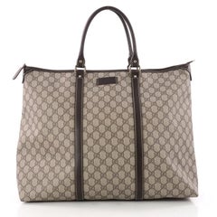 Gucci Joy Zip Top Tote GG Coated Canvas Medium