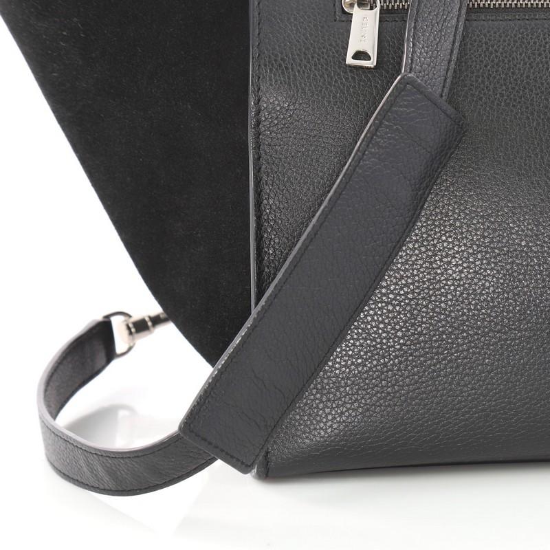 Celine Trapeze Handbag Leather Medium 4