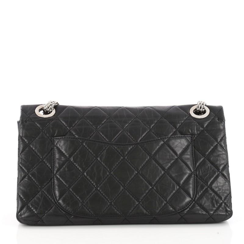 Chanel Mobile Art Reissue 2.55 Handbag Quilted Aged Calfskin 227 In Good Condition In NY, NY