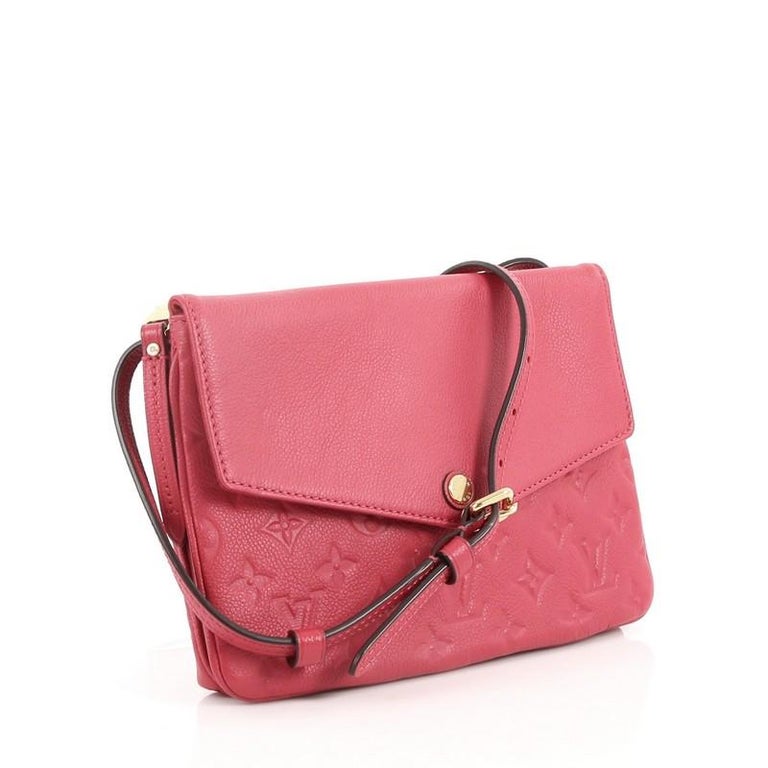 Louis Vuitton Twice Handbag Monogram Empreinte Leather at 1stdibs