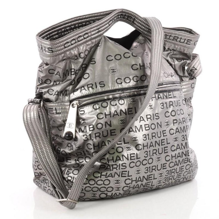 Chanel Unlimited Messenger Bag Nylon Large at 1stDibs