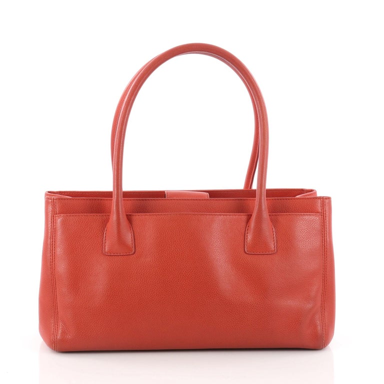 Chanel Cerf Executive Tote Leather Small at 1stDibs