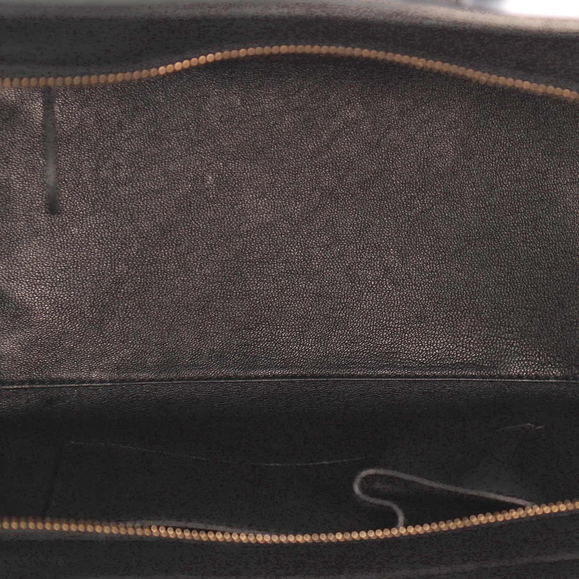 Celine Tricolor Luggage Handbag Python and Leather Mini  1