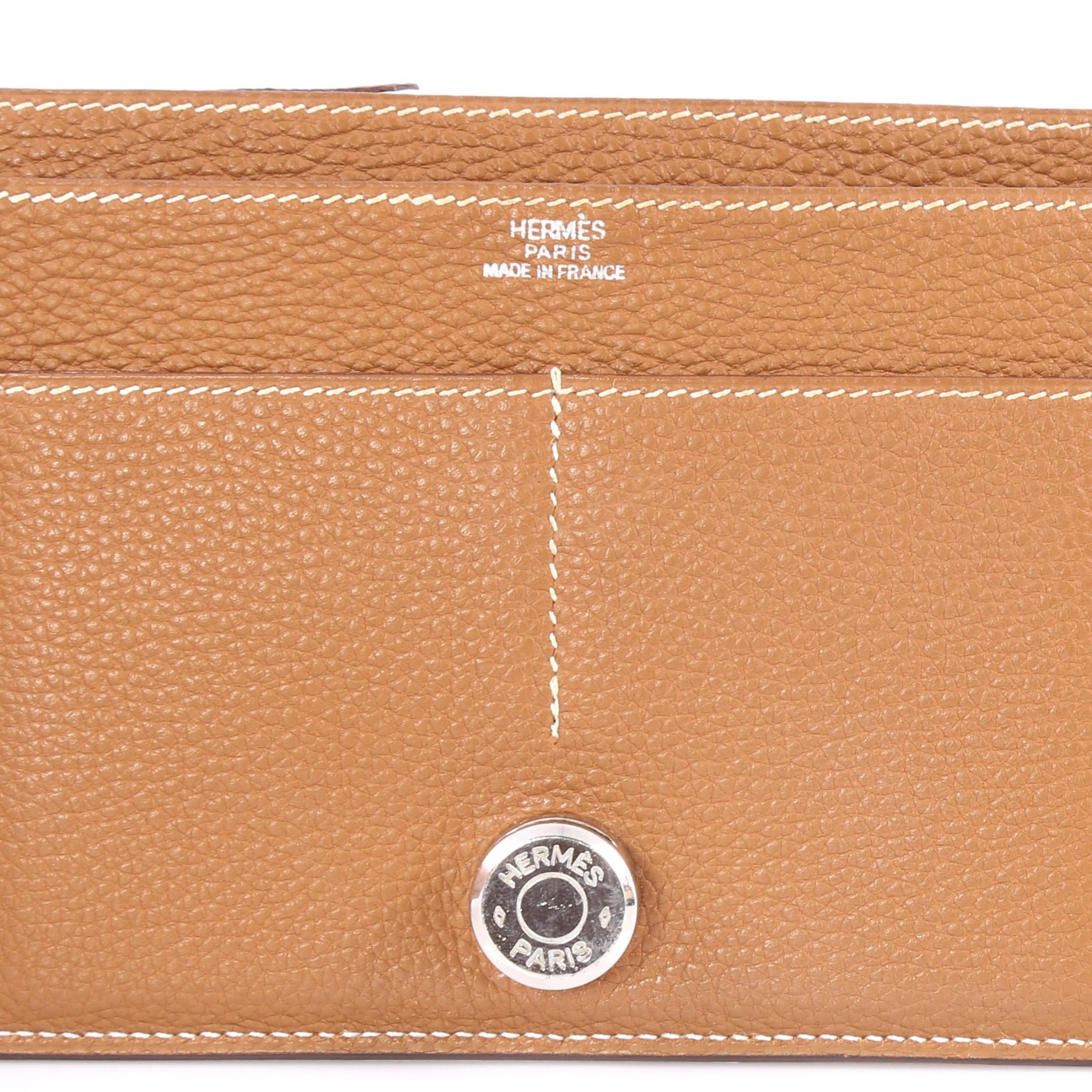 Hermes Dogon Combined Wallet Leather 2