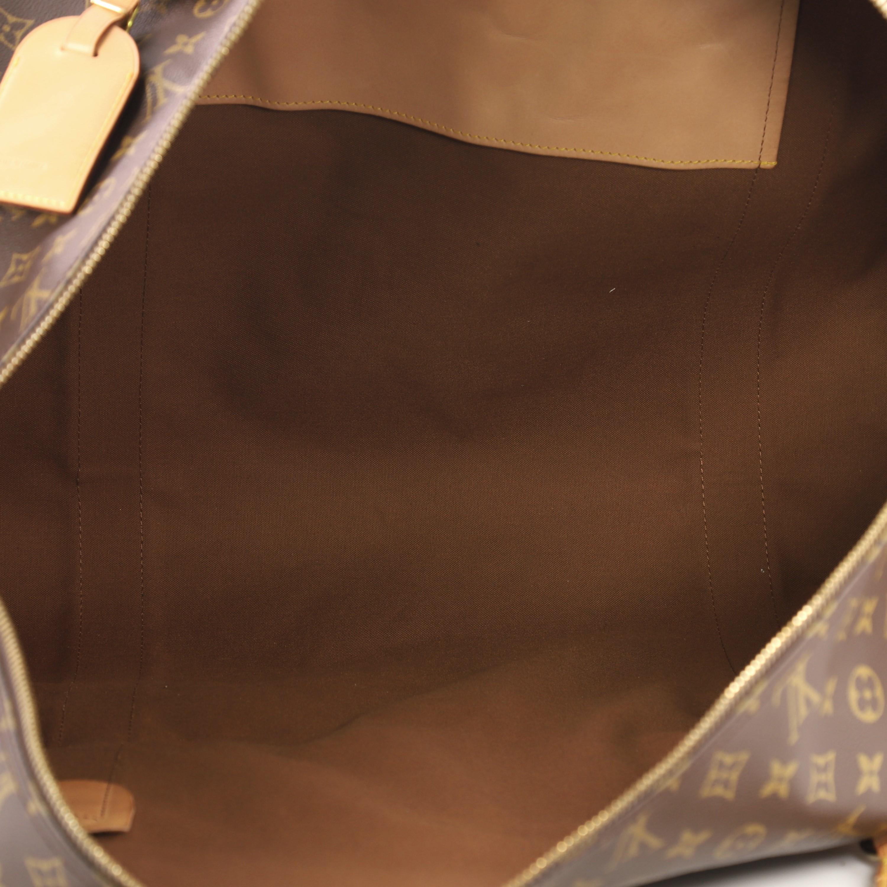 Louis Vuitton Sac Polochon Handbag Monogram Canvas 65  2