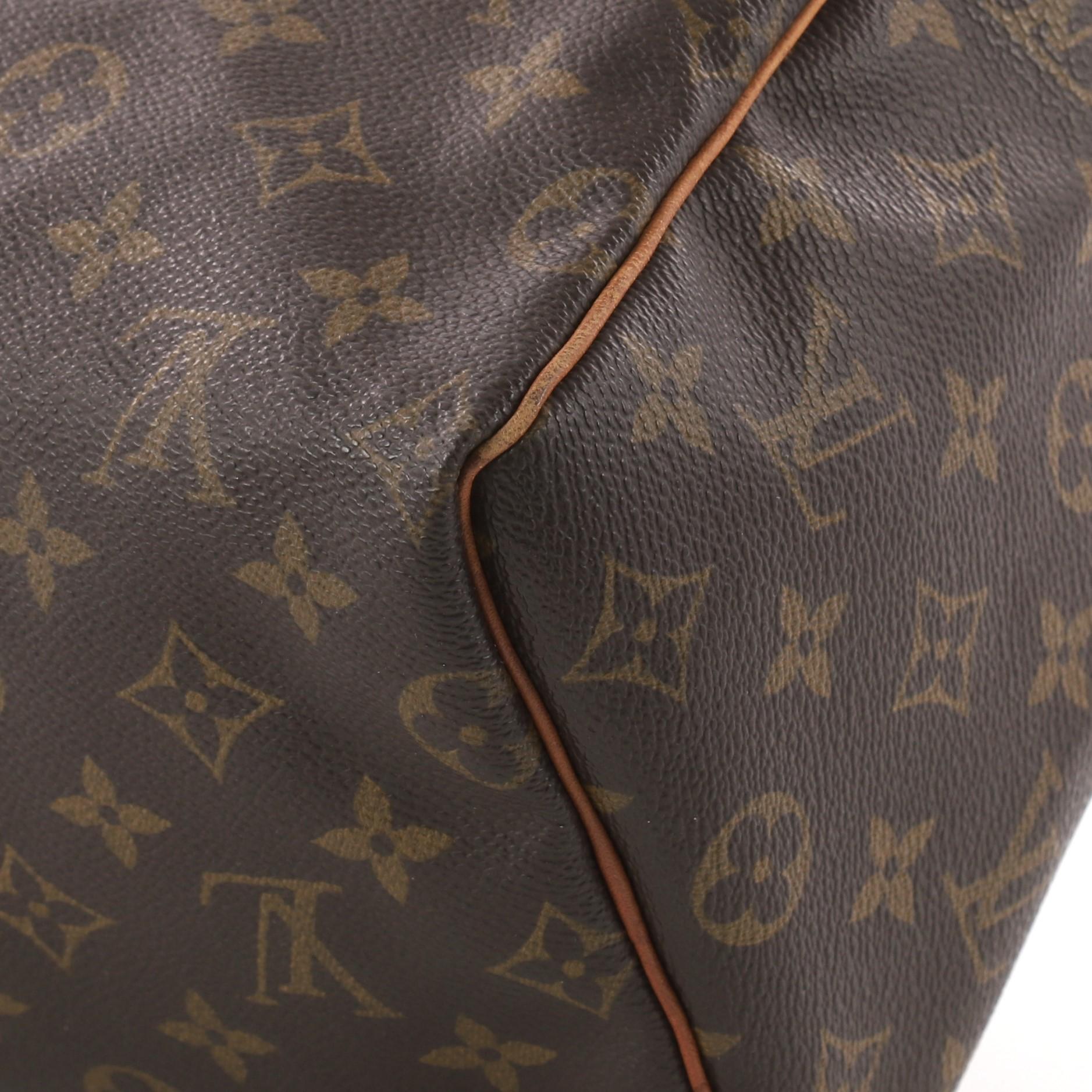 Louis Vuitton Speedy Handbag Monogram Canvas 25 4