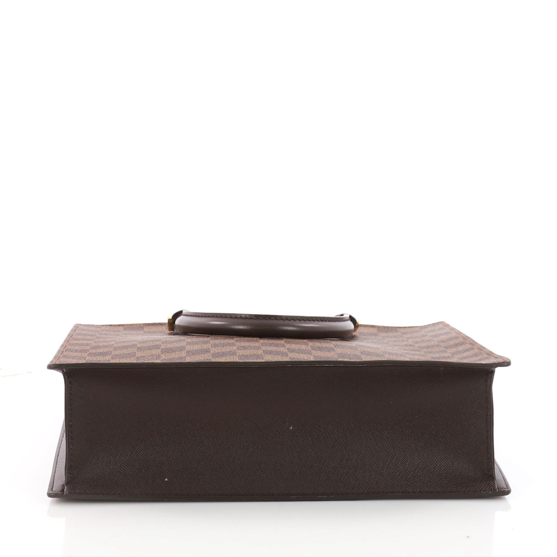 Women's Louis Vuitton Venice Sac Plat Handbag Damier PM