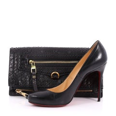 Louis Vuitton Petillante Clutch Monogram Python