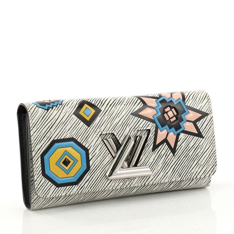 Louis Vuitton Twist Wallet Limited Edition Azteque Epi Leather at 1stdibs