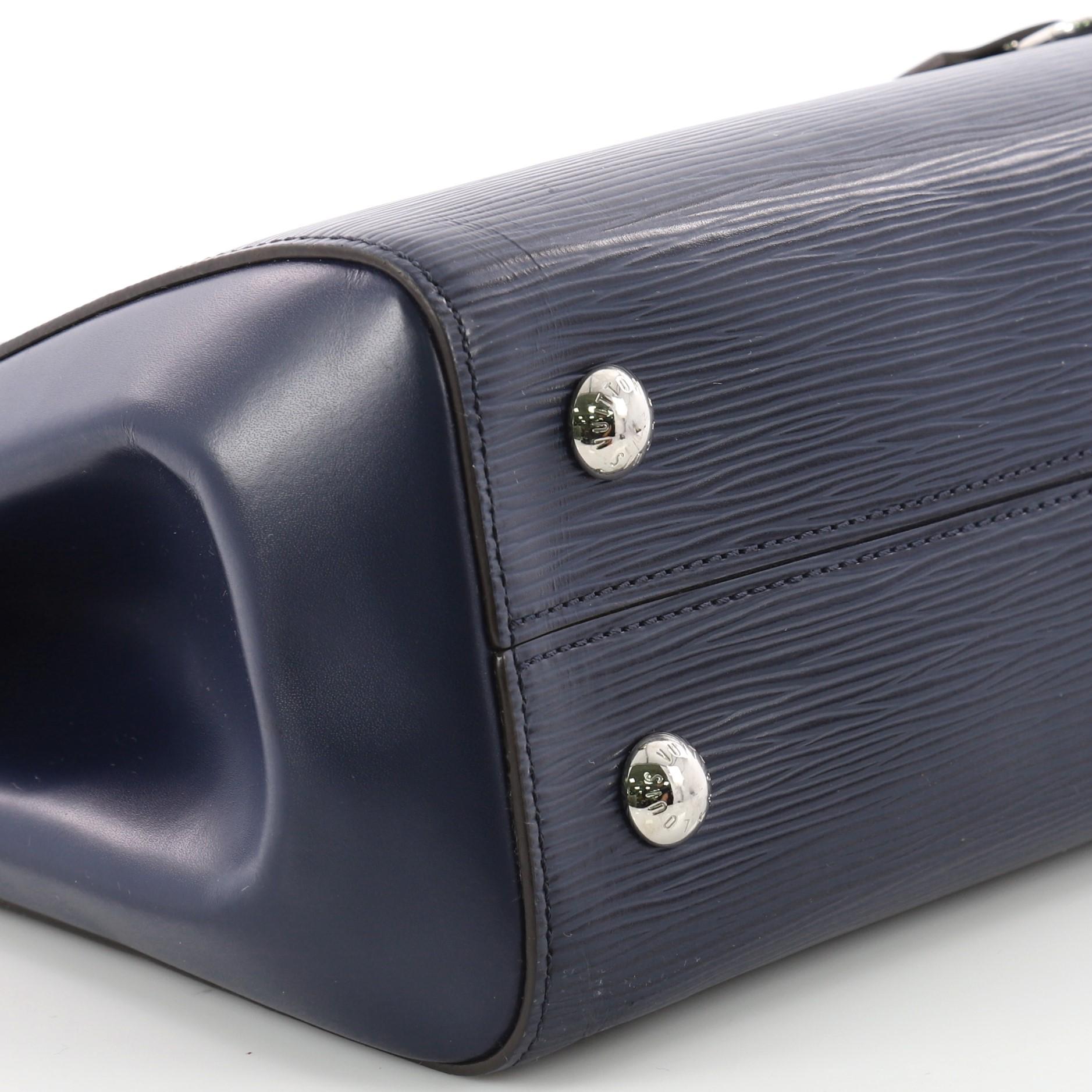 Louis Vuitton Cluny Top Handle Bag Epi Leather MM 2