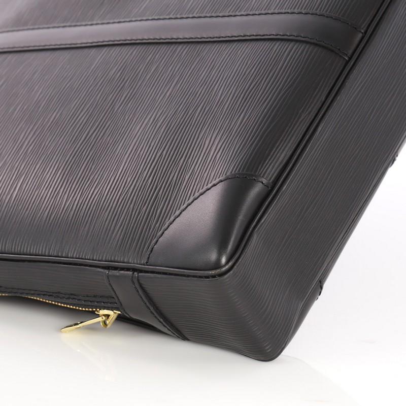 Louis Vuitton Porte-Documents Voyage Briefcase Epi Leather  1