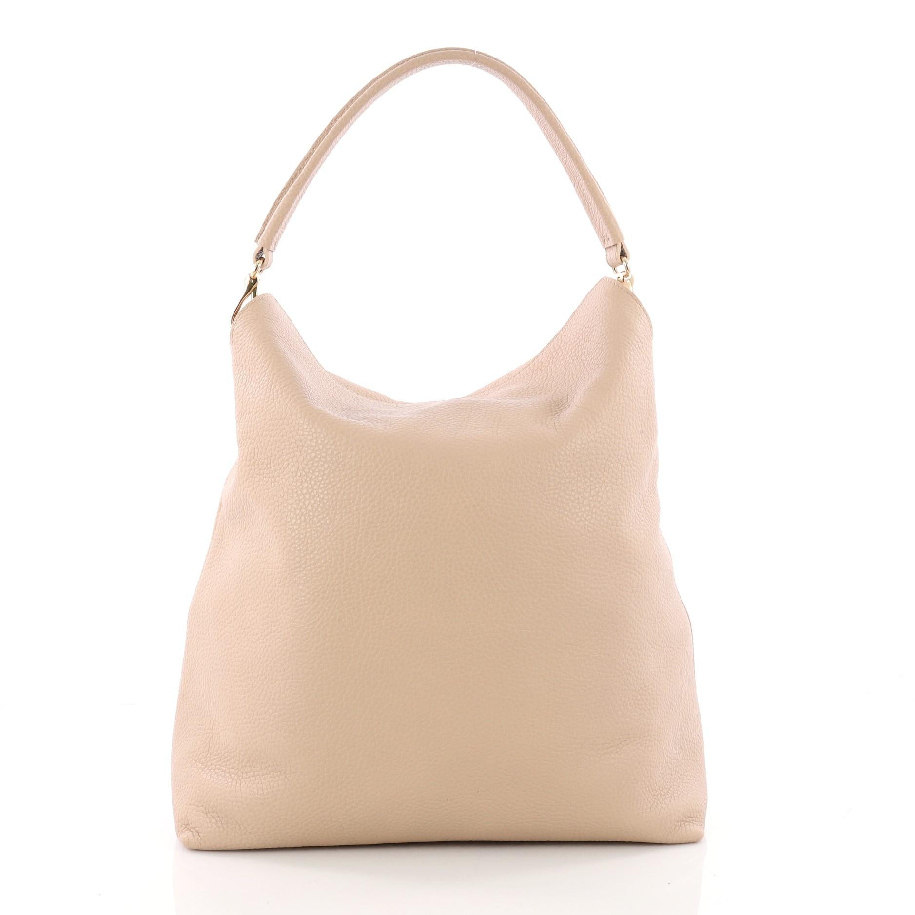 Burberry london grainy leather medium cale hobo discount