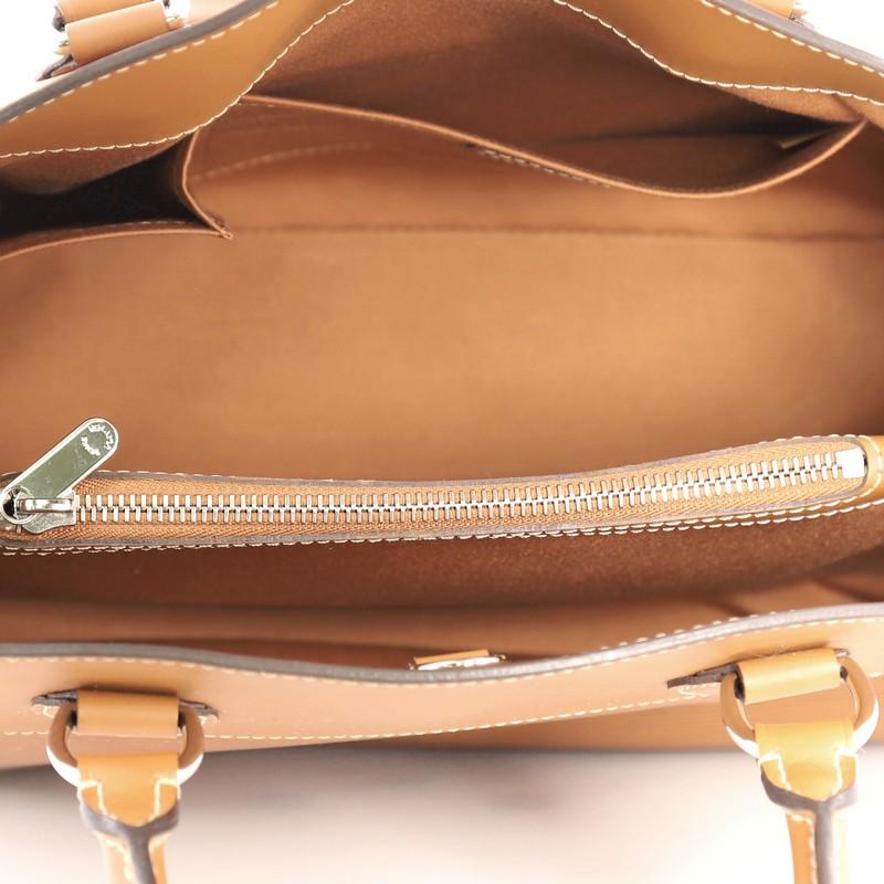 Brown Louis Vuitton Passy Handbag Epi Leather PM