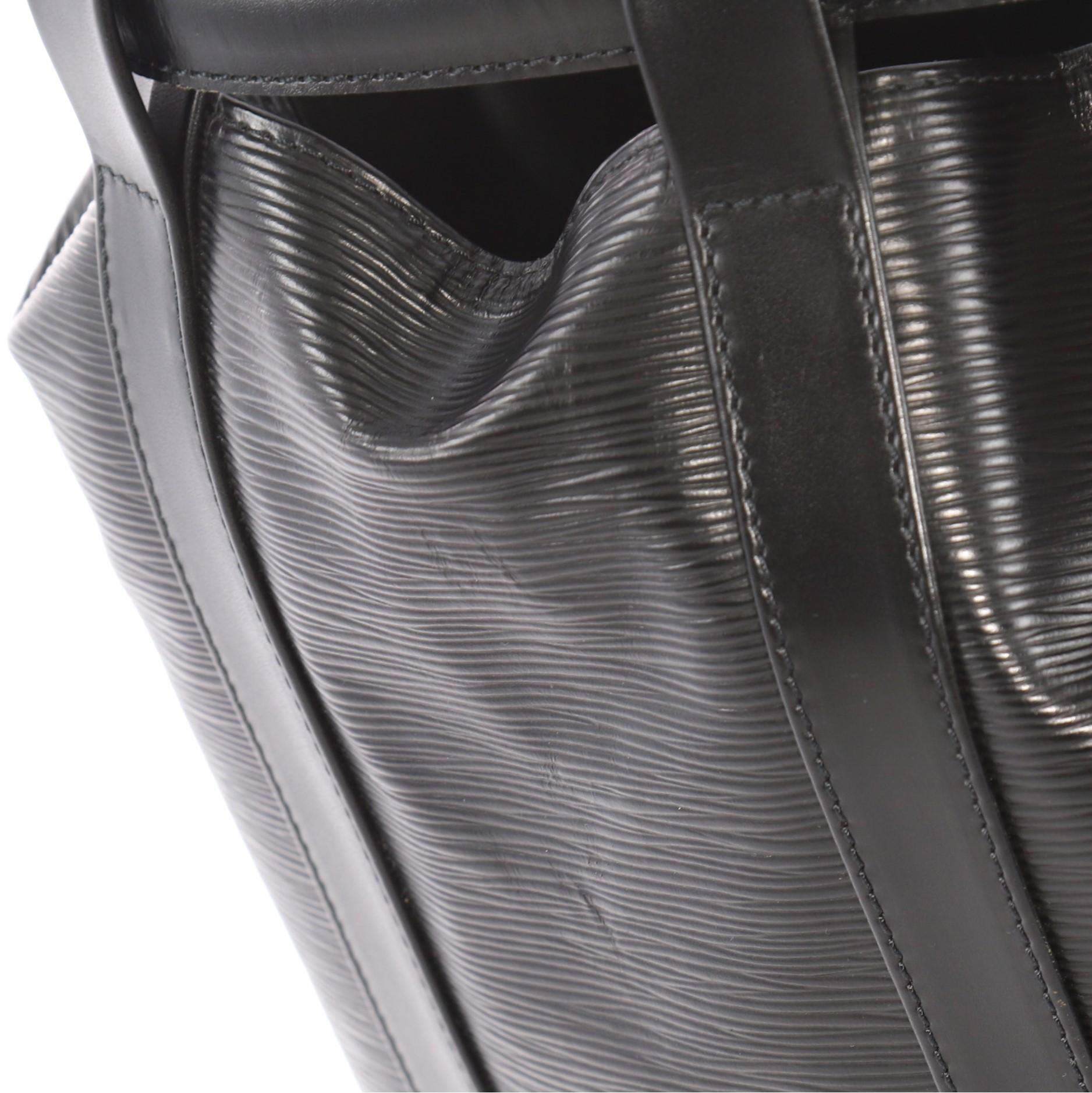 Louis Vuitton Randonnee Handbag Epi Leather GM 2