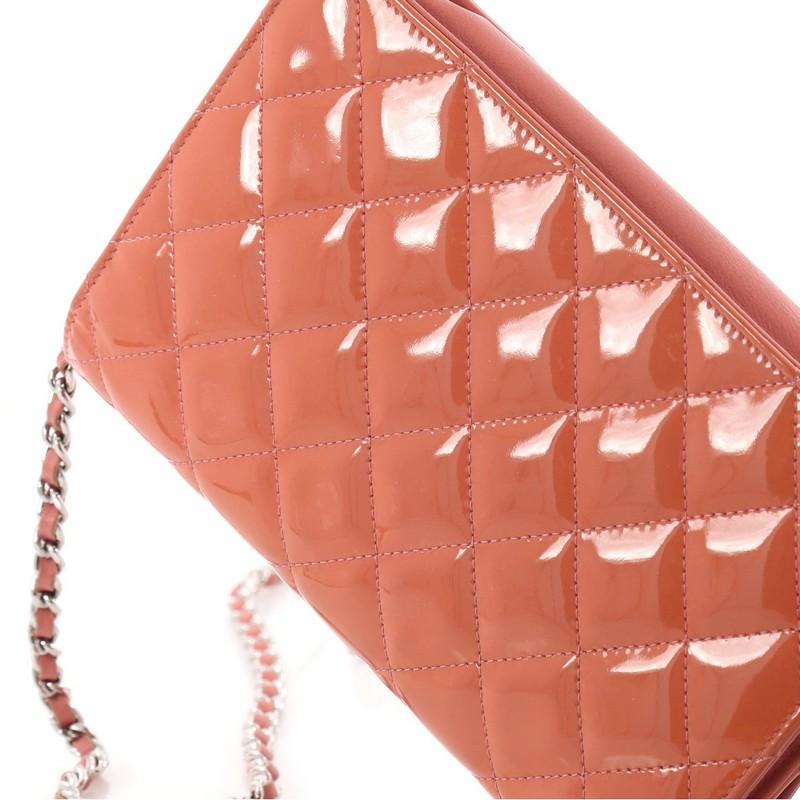 Chanel Brilliant Wallet on Chain Quilted Patent 3