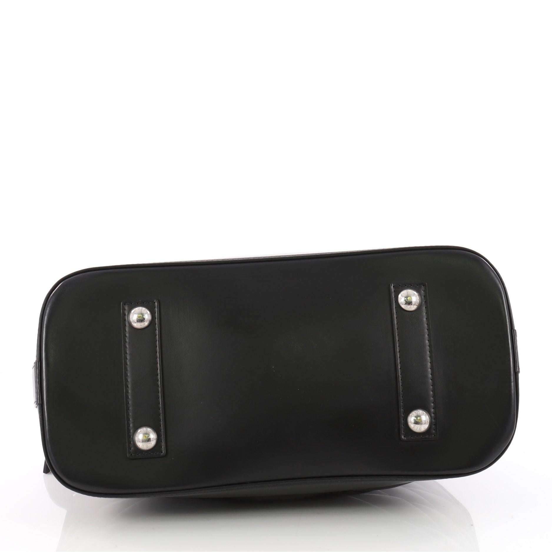 Women's or Men's Louis Vuitton Alma Handbag Malletage Leather PM 