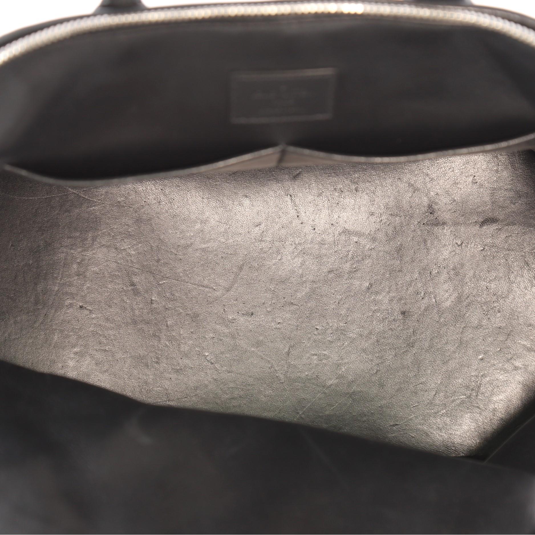 Louis Vuitton Alma Handbag Malletage Leather PM  1