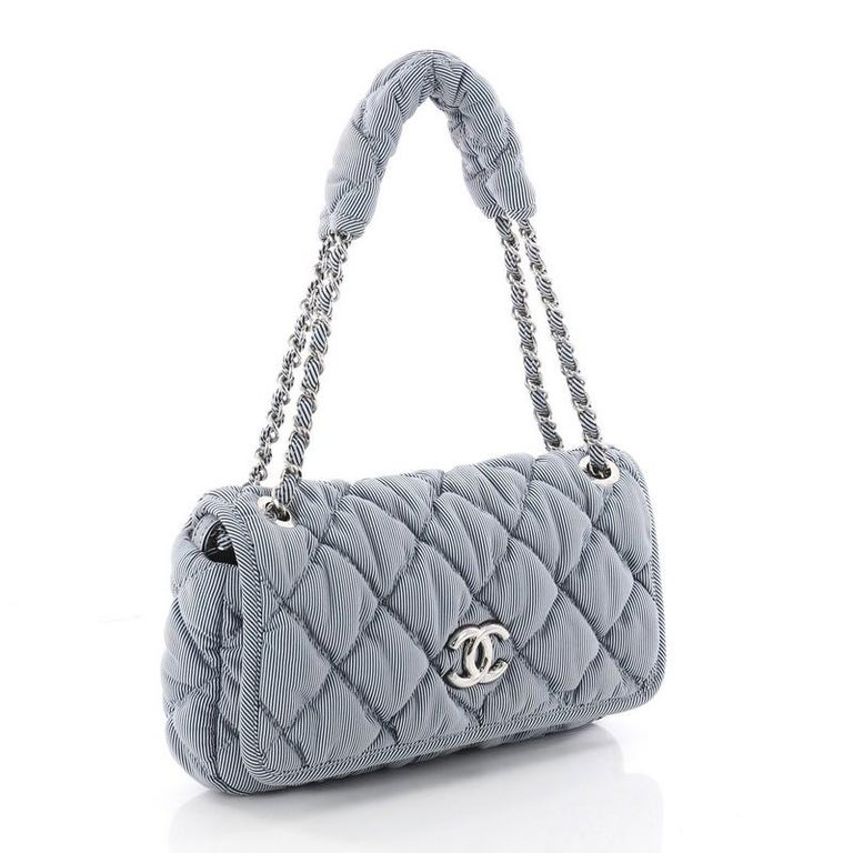 chanel bubble quilted bag