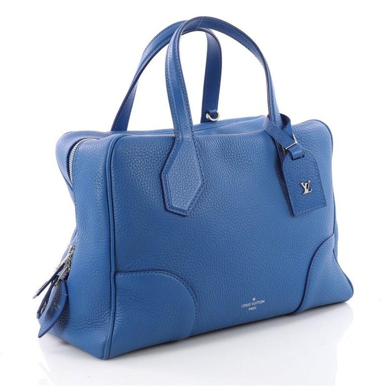 Louis Vuitton Dora Soft Handbag Taurillon Leather MM at 1stDibs