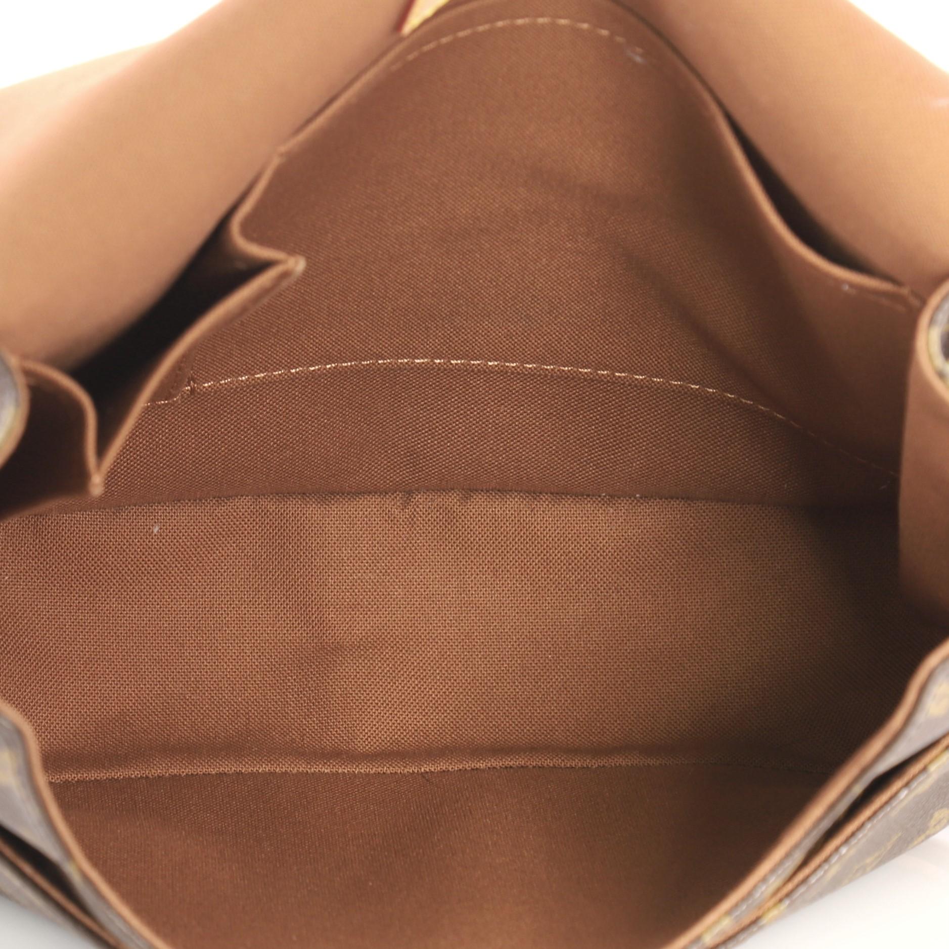 Louis Vuitton Bosphore Messenger Bag Monogram Canvas PM 1