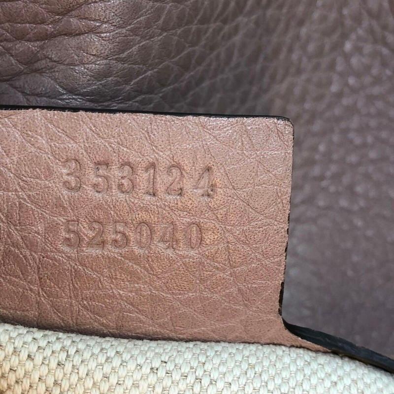 Gucci Bamboo Shopper Boston Bag Leather Medium 1