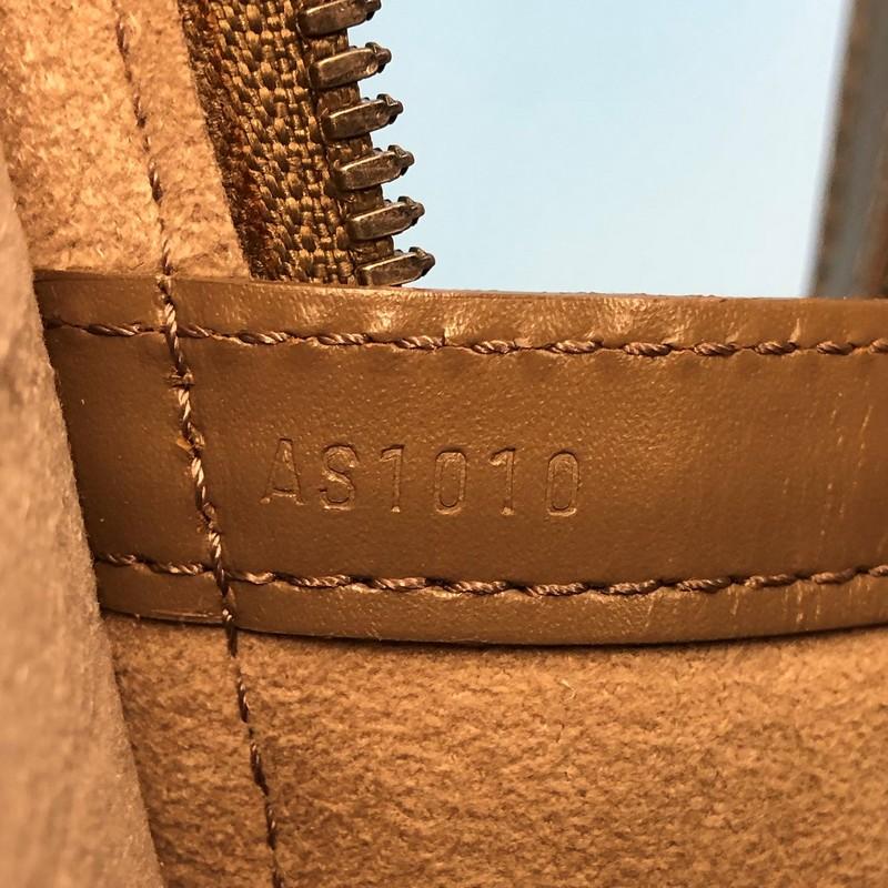 Louis Vuitton Lussac Handbag Epi Leather 3