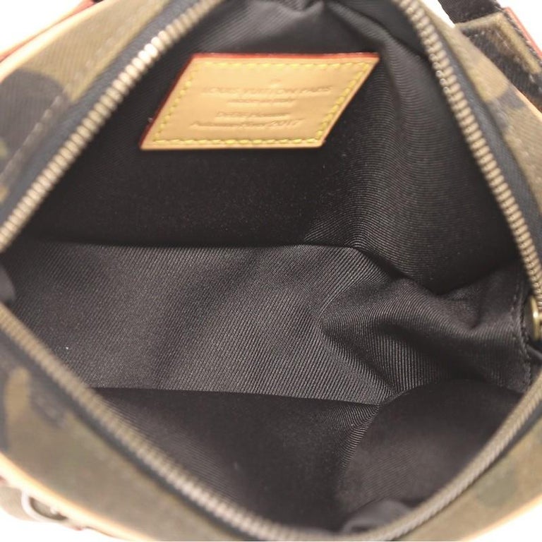 Louis Vuitton Bum Bag Limited Edition Supreme Camouflage Canvas at 1stdibs