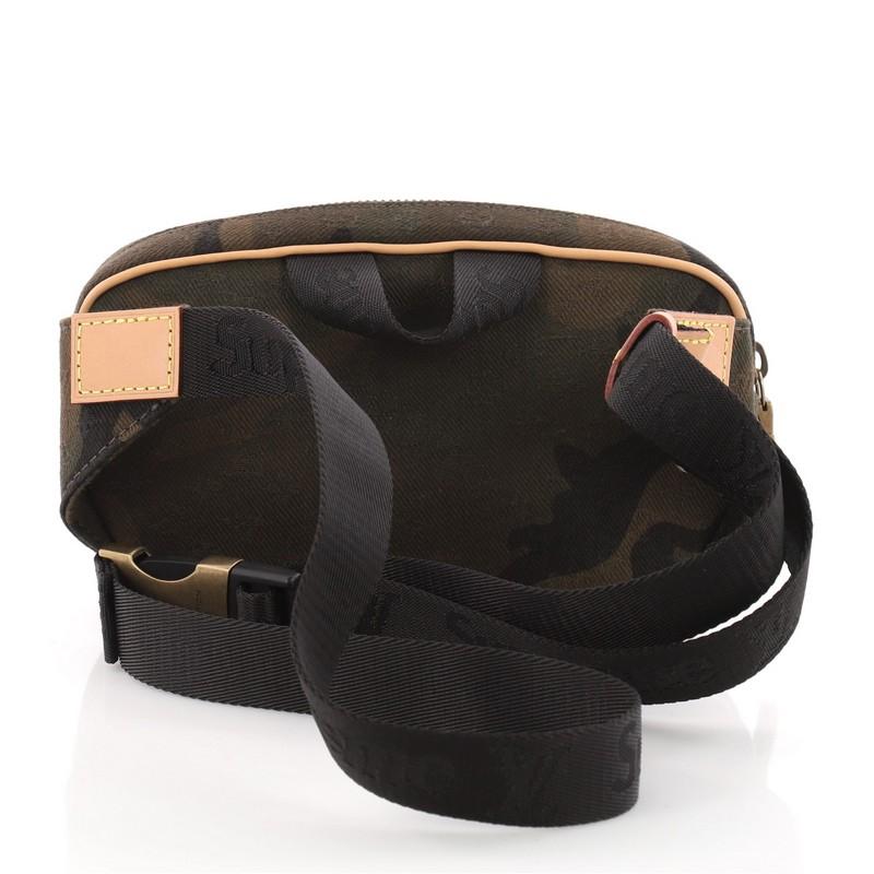Louis Vuitton Bum Bag Limited Edition Supreme Camouflage Canvas In Excellent Condition In NY, NY