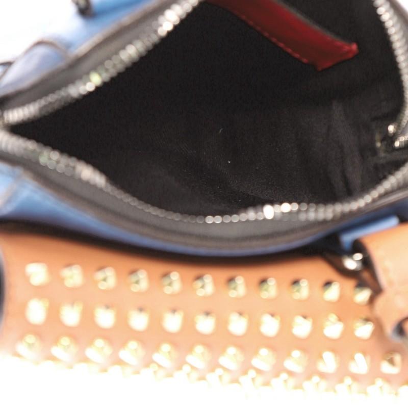 Christian Louboutin Benech Reporter Bag Spiked Leather 1