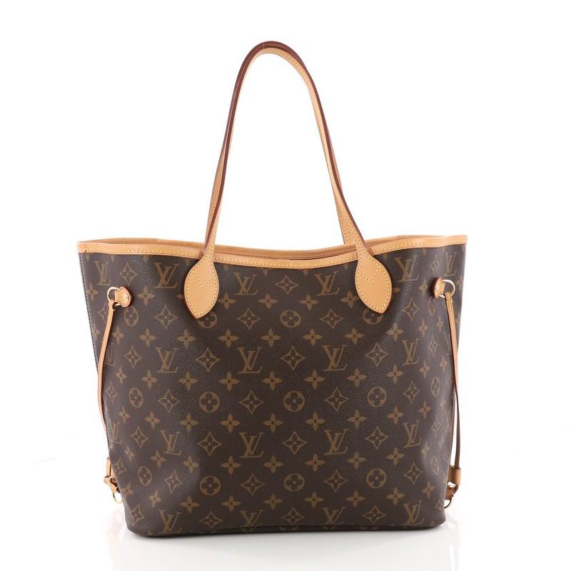  Louis Vuitton Neverfull NM Tote Monogram Canvas MM In Good Condition In NY, NY