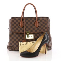 Louis Vuitton Ascot Handbag Damier