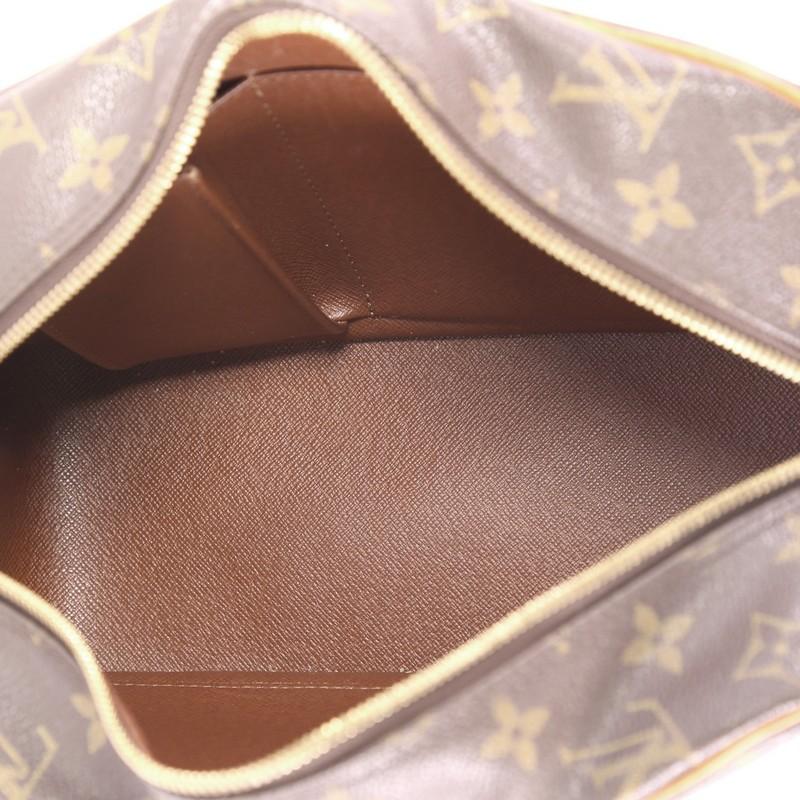 Louis Vuitton Cite Handbag Monogram Canvas MM 1