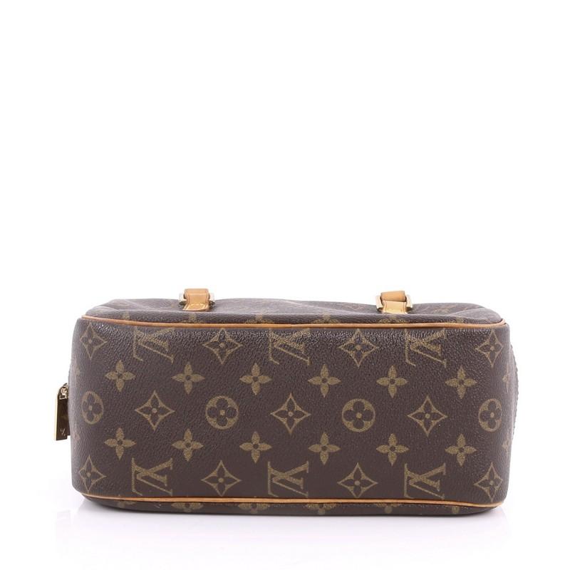 Women's or Men's Louis Vuitton Cite Handbag Monogram Canvas MM