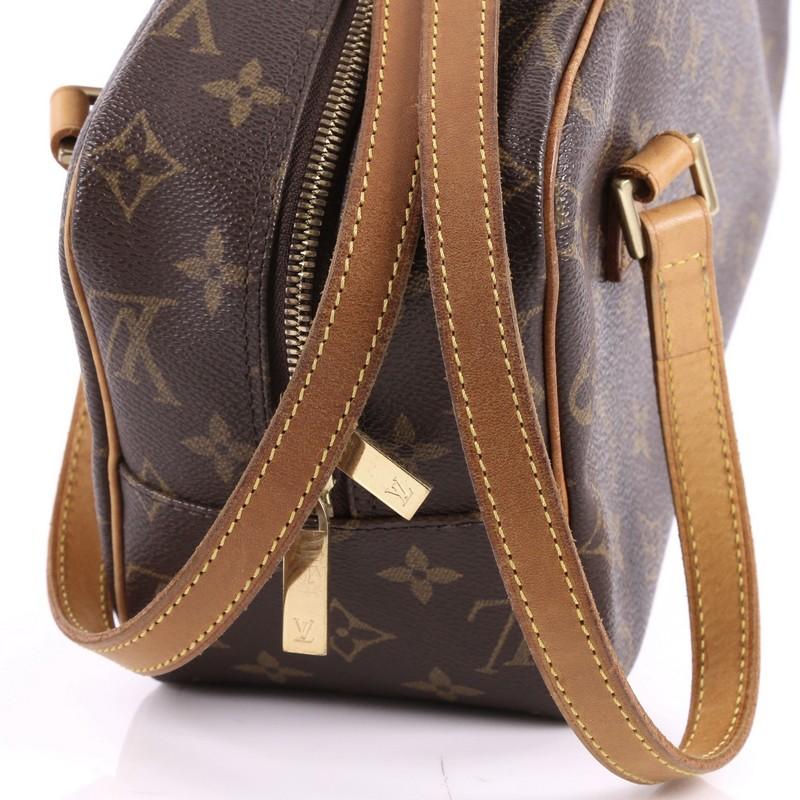 Louis Vuitton Cite Handbag Monogram Canvas MM 3