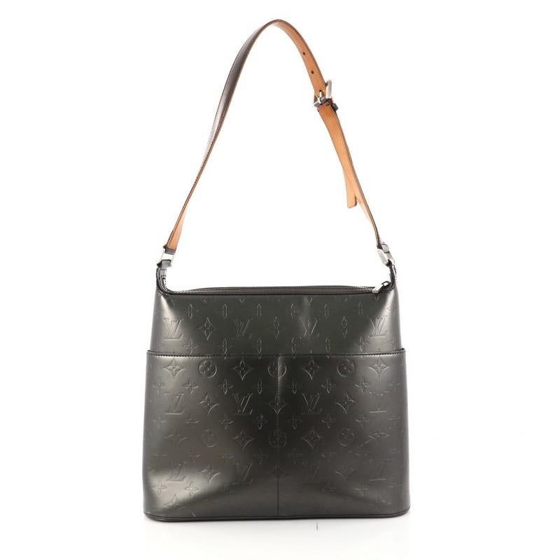 Women's Louis Vuitton Mat Sutter Bag Monogram Vernis
