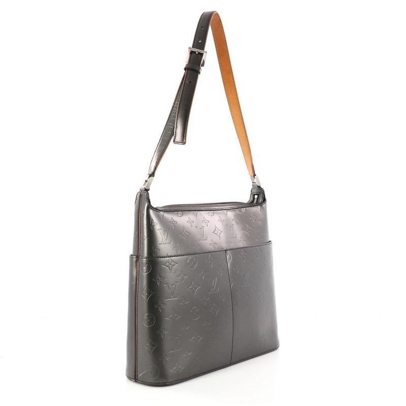 Louis Vuitton Mat Sutter Bag Monogram Vernis In Fair Condition In NY, NY