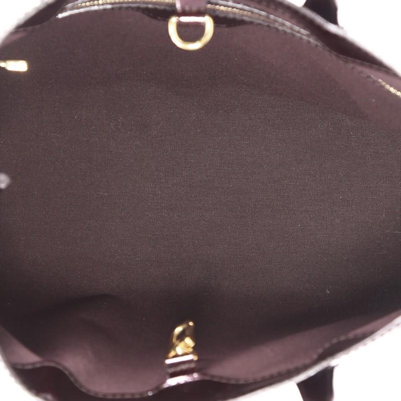 Louis Vuitton Wilshire Handbag Limited Edition Monogram Vernis Rayures PM 1